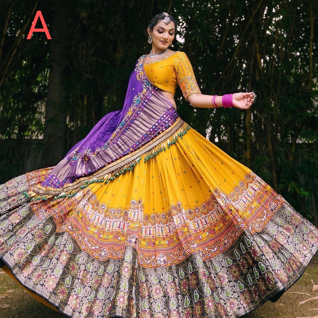 Yellow Designer Lehengha Choli
