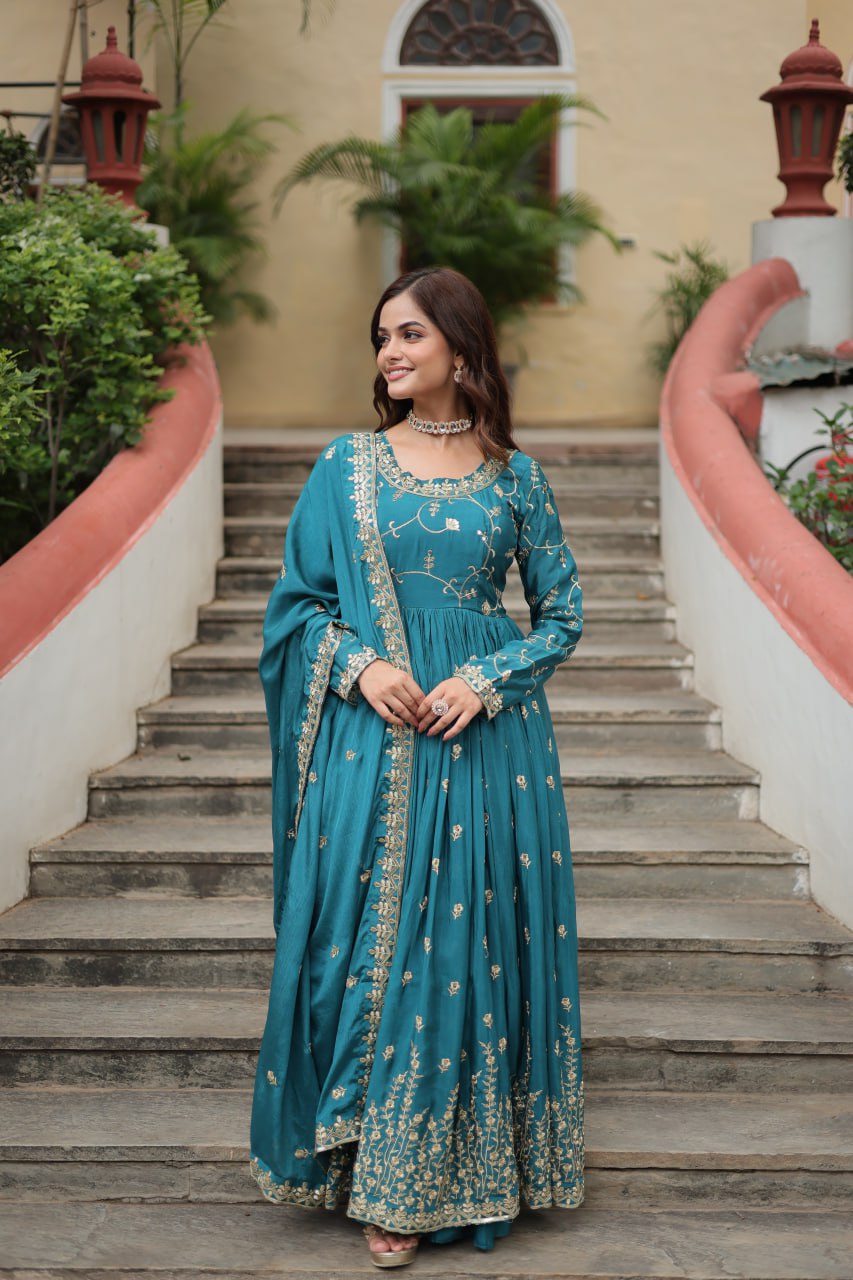 PREMIUM DESIGNER READYMADE TOP-SHARARA-DUPATTA COLLECTIONS