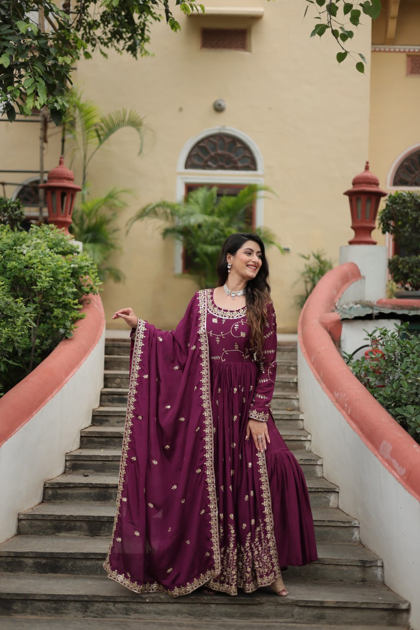 PREMIUM DESIGNER READYMADE TOP-SHARARA-DUPATTA COLLECTIONS