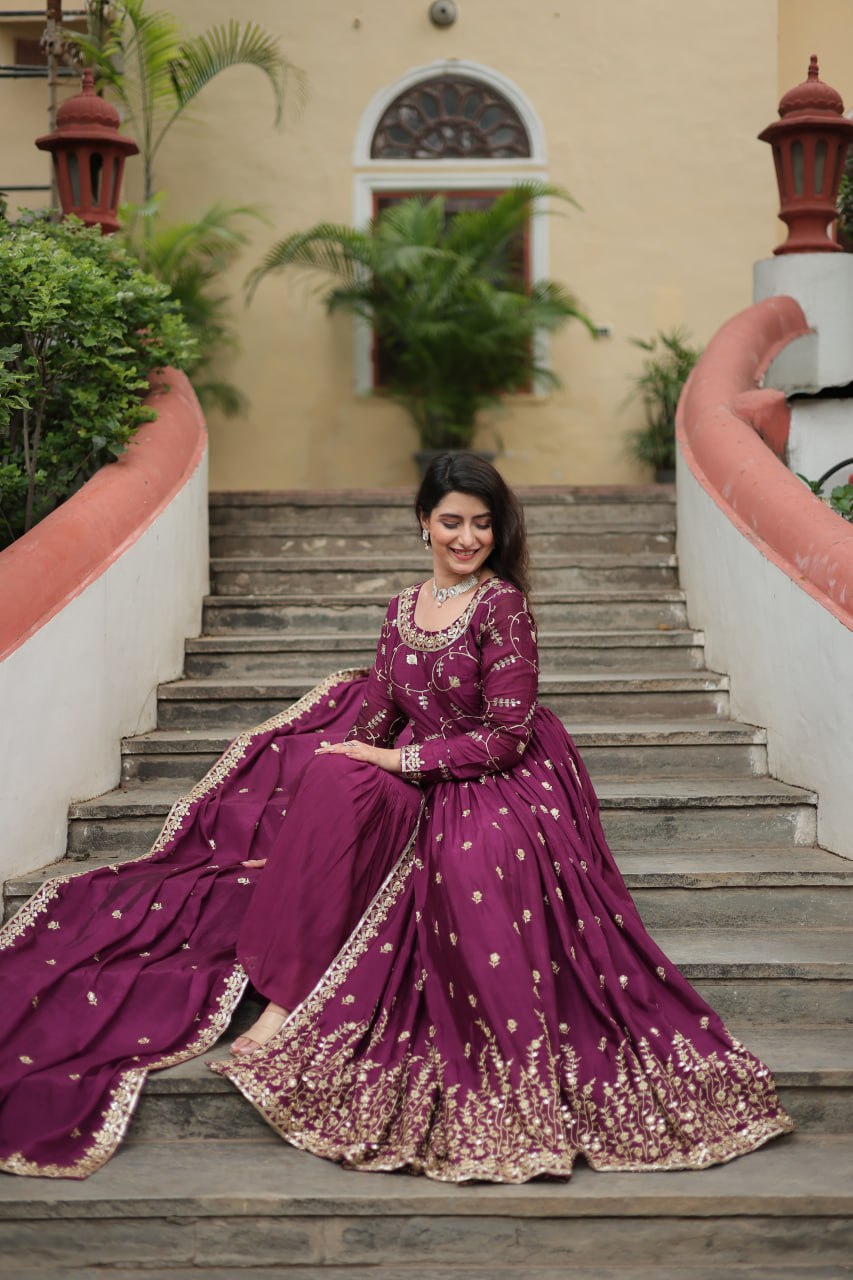 PREMIUM DESIGNER READYMADE TOP-SHARARA-DUPATTA COLLECTIONS
