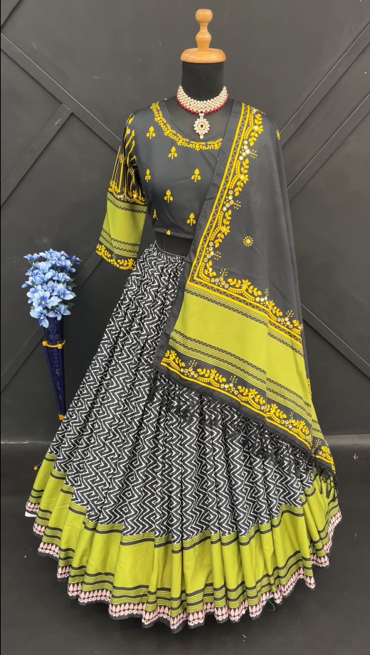 Lehenga Choli for Navratri by Ziblon.com