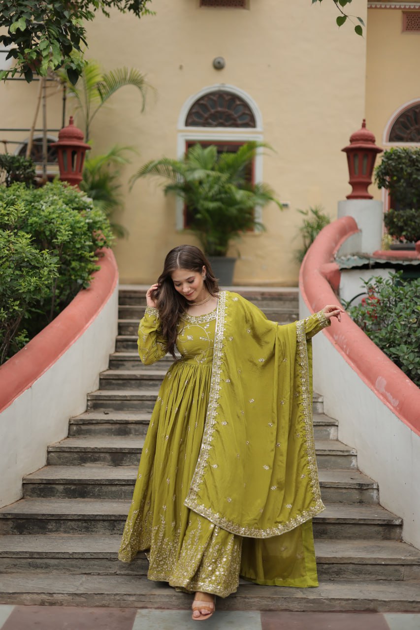 PREMIUM DESIGNER READYMADE TOP-SHARARA-DUPATTA COLLECTIONS