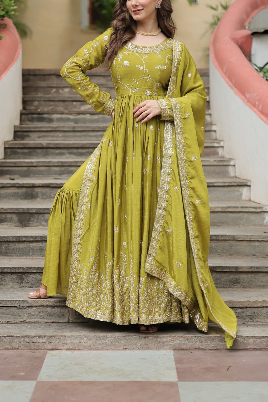 PREMIUM DESIGNER READYMADE TOP-SHARARA-DUPATTA COLLECTIONS